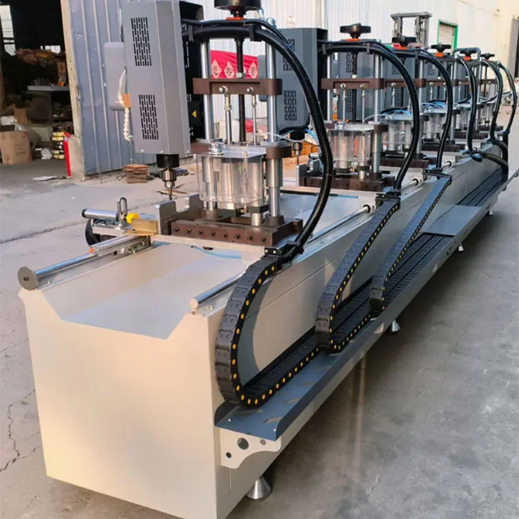 8-Spindle CNC Curtain Wall Boremaskine