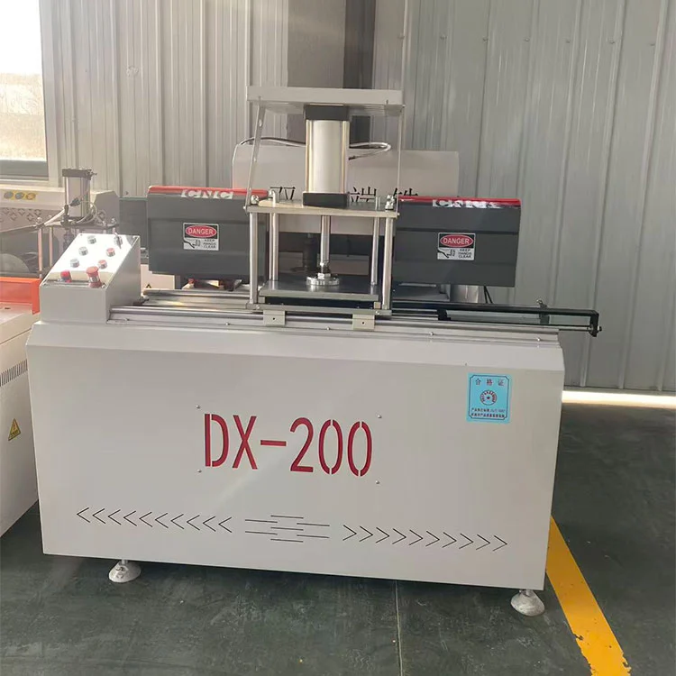 Dual Cut 4+2 Axis End Miller Thermal Break Aluminium produktionslinje