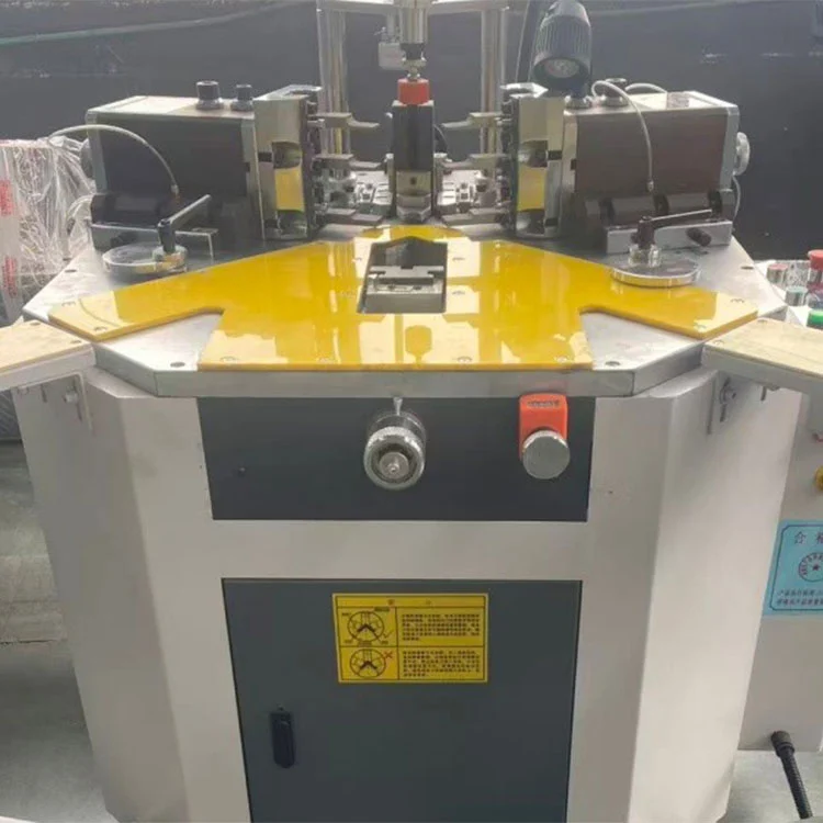 Hydraulisk enkelthoved hjørnepressemaskine